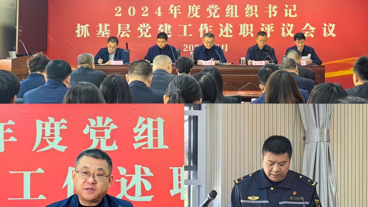 承秦分公司召开2024年度党组织书记抓基层党建工作述职评议会议