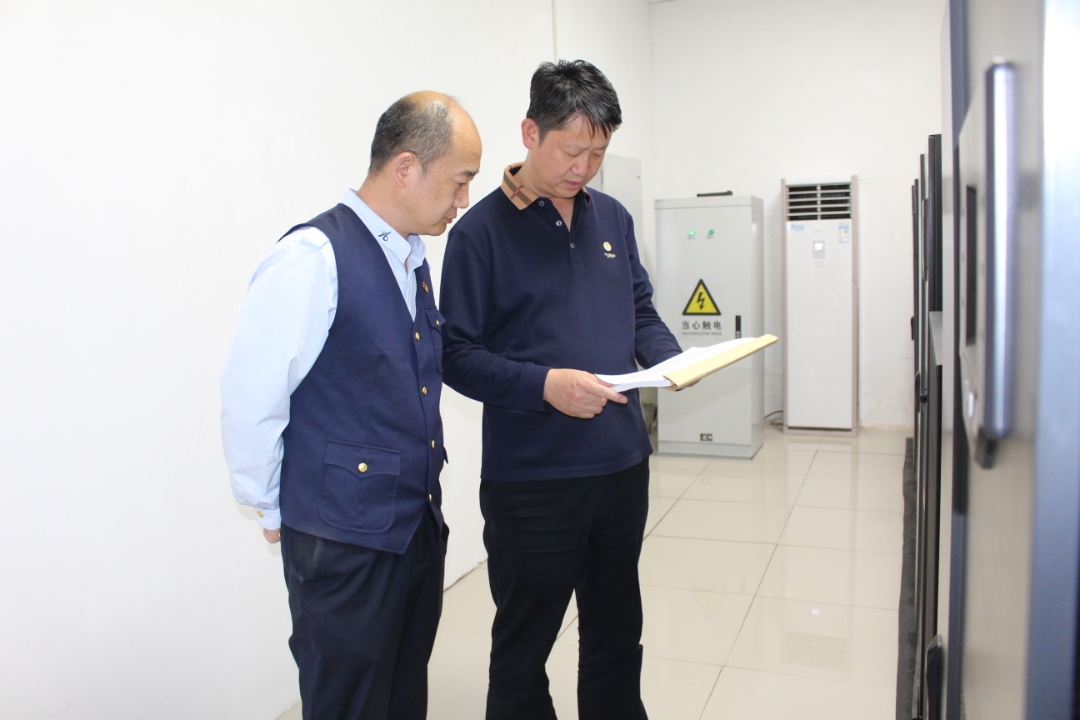 石安分公司开展节前安全生产督导检查